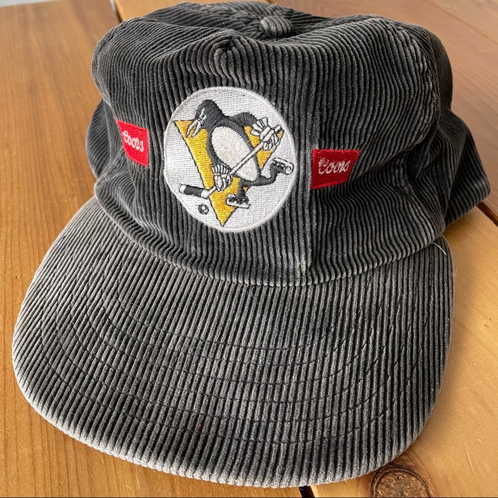 Vintage Coors/Penguins Corduroy Trucker Hat